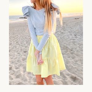 Flutter Sleeve Top